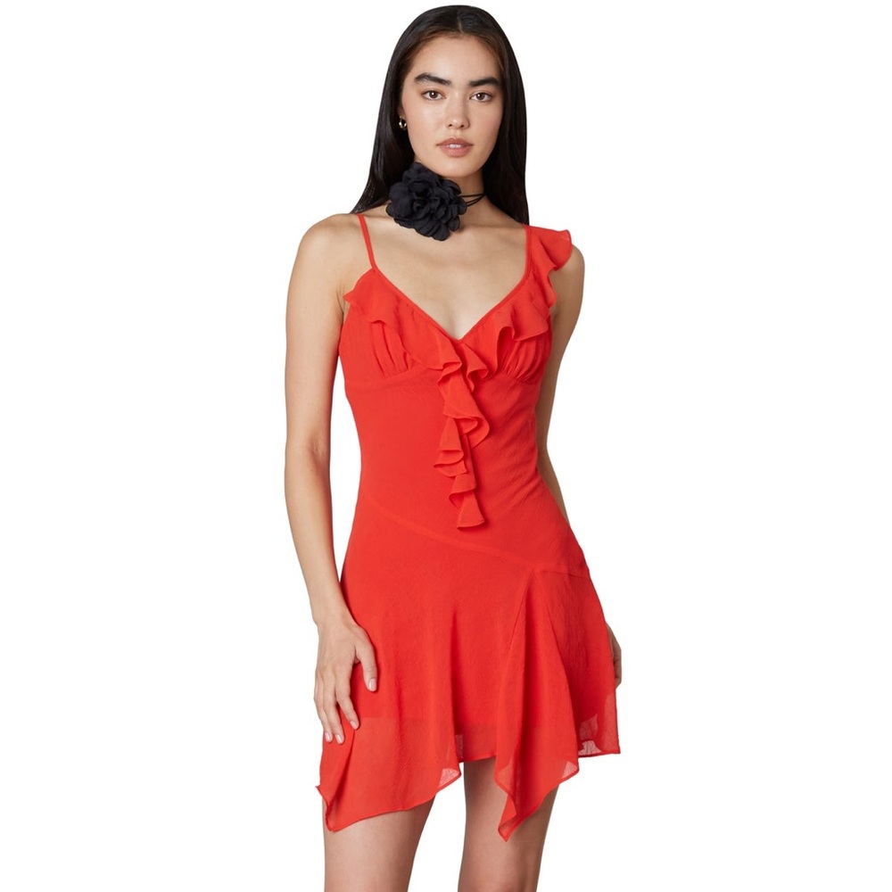 Nia The Label Amore Dress Mini Red